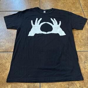 Retro 3Oh!3 Big Hands  Band Tour T-Shirt, Concert Music Tee